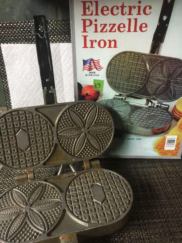 K3 Palmer Electric Pizzelle Iron