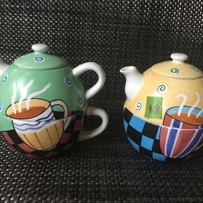 K8ab: Tea pot and mug (2 sets)