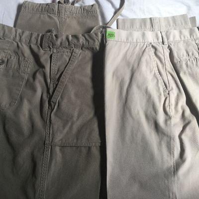 M 35: Pants -Casual (2) lg and 38