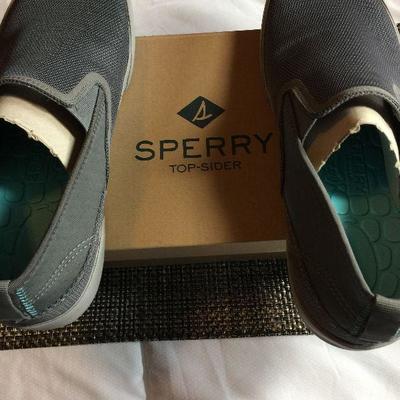 S61a S 61b: Sperry Topsiders, Grey 10.5