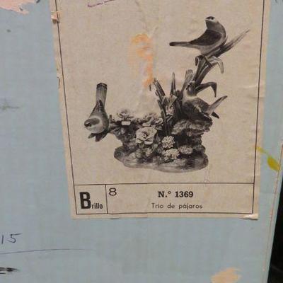 IL16   LLADRO 1369 TRIO OF BIRDS W/BOX