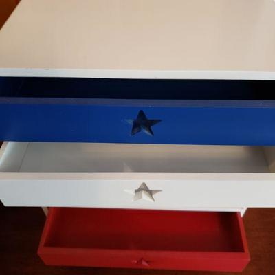 2-247: Desk or Dresser Top Star Cabinet 