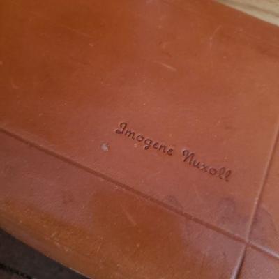 2-252: Wood and Leather Box lot