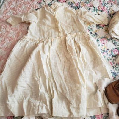 2-253: Antique Baby Clothes and Shoes 