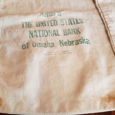 2-261: (2) Antique Bank Bags