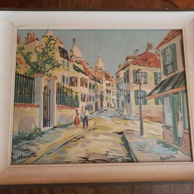 2-282: Signed Impressionist Art