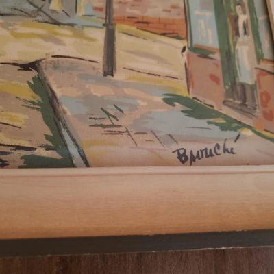 2-282: Signed Impressionist Art