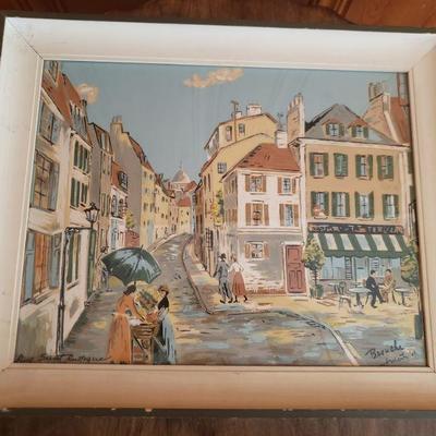 2-284: Vintage Impressionist Art 