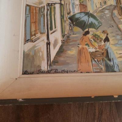 2-284: Vintage Impressionist Art 