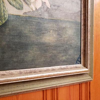 2-292: Asian Original Oil Painting