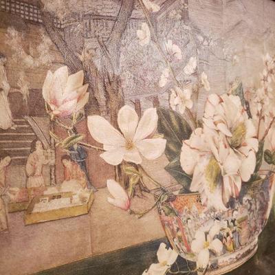 2-292: Asian Original Oil Painting
