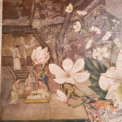 2-292: Asian Original Oil Painting