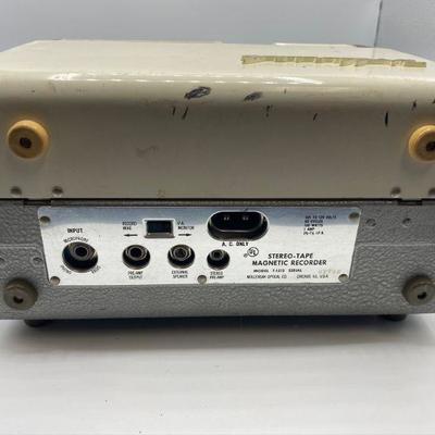 Vintage Wollensak Reel to Reel Magnetic Tape Recorder