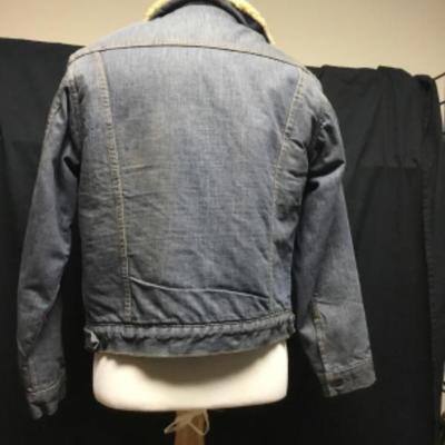 Vintage Denim Fleece Lined Jacket