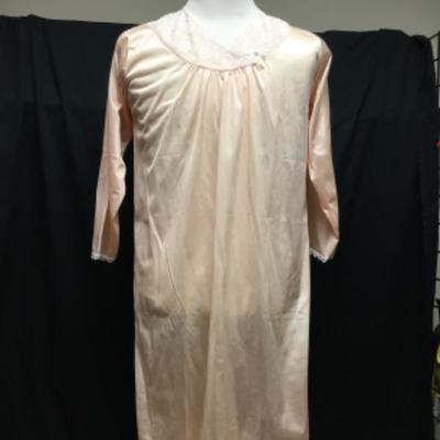 Vintage Moon Beams Pale Pink Nightgown