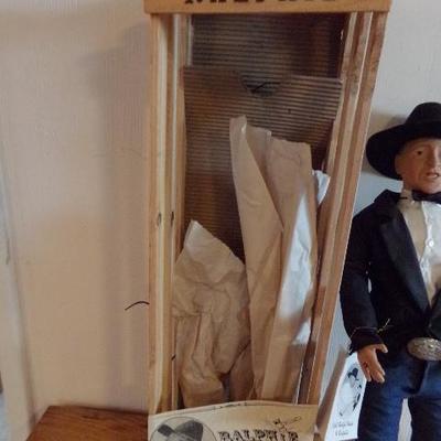 LOT 14  RALPHIE THE AUCTIONEER DOLL