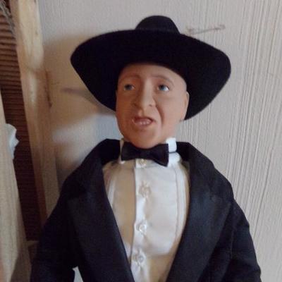 LOT 14  RALPHIE THE AUCTIONEER DOLL