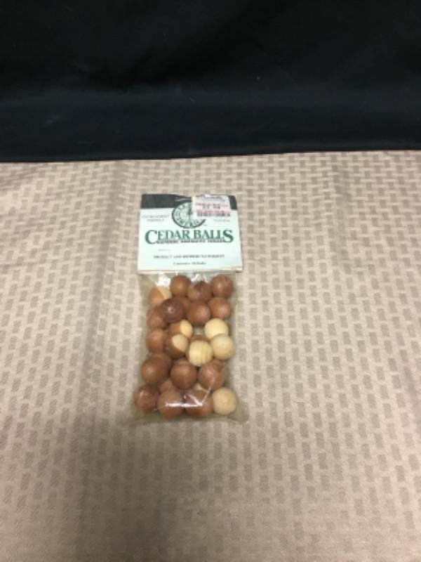 Cedar balls
