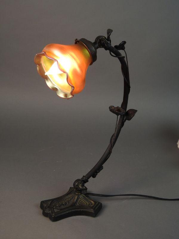 Lot 143 Bronze Adjustable Desk Lamp