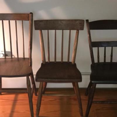 Lot #257 Three Chairs