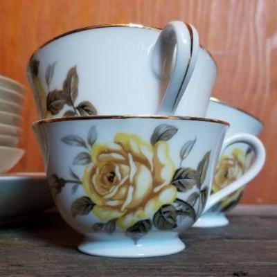 Lot 2-293: Vintage Fine China Set by NORLEANS