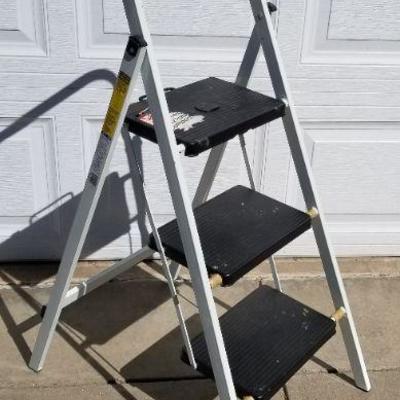 Lot 2-296: Vintage Home Step Ladder 