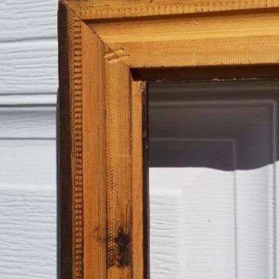 Lot 2-302: Huge Vintage Wood frame 51.5" x 63.5"