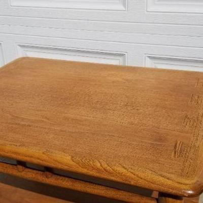 Lot 2-302: Vintage LANE Mid Century Modern 28" x 21" x 20" Side Table
