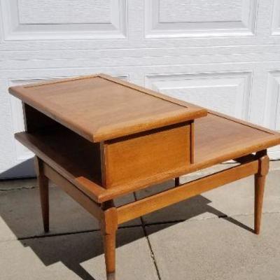 Lot 2-304: Vintage Side Table 29" x 23.5" x 22"