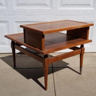 Lot 2-304: Vintage Side Table 29" x 23.5" x 22"