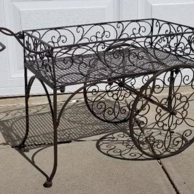 Lot 2-305: Vintage Garden or Home Wagon 26" x 12" x 8.5" 