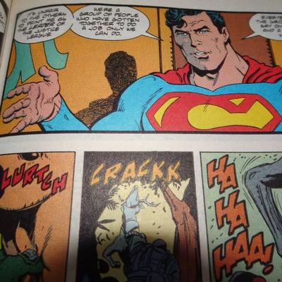The Death of Superman Comic Book 