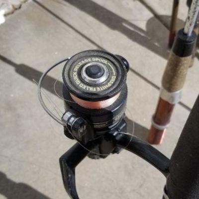 Lot 2-306: Assortment of Fishing Reels and Poles