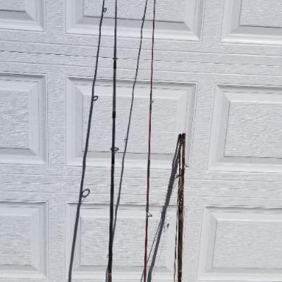 Lot 2-306: Assortment of Fishing Reels and Poles