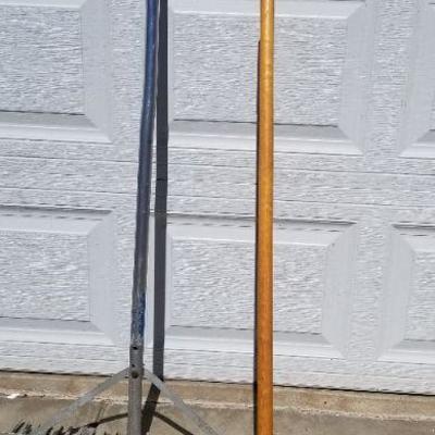 Lot 2-314: (2) Vintage Yard Garden Tools