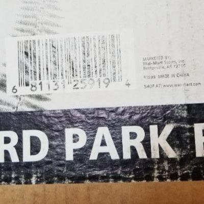 Lot 2-316: Vintage Brand New Never Opened Hummingbird Park Iron Bench