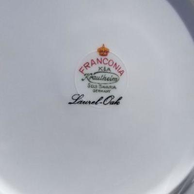 Lot 2-319: Vintage Fine China Dinnerware Set by FRANCONIA