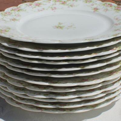 Lot 2-320: HUGE Antique/Vintage LIMOGESâ„¢ France China Set w/ Covered Dishes. 