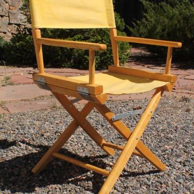 Lot 2-336: Vintage Yellow COMMANDERS CHAIR Mid Century Modern 