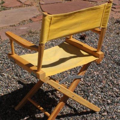 Lot 2-336: Vintage Yellow COMMANDERS CHAIR Mid Century Modern 