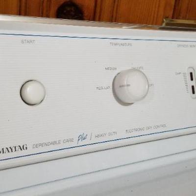 Lot 2-346: MAYTAG Dryer w/ DRYNESS MONITOR Tested A+