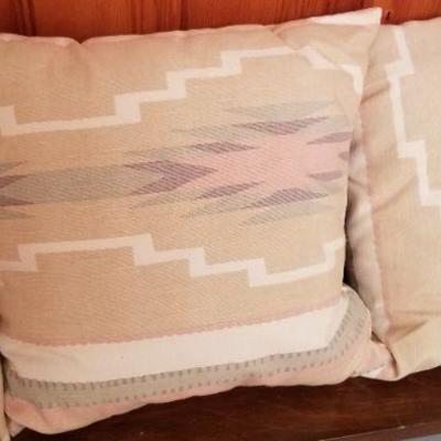 Lot 2-358: (4) Southwest Style 14" Throw Pillows