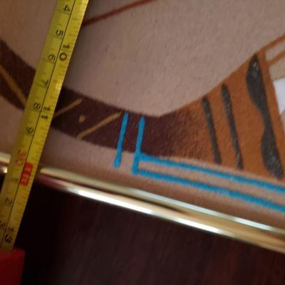 2-371: Navajo Sandpainting (Gold Frame)  signed on backside 