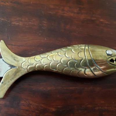2-381: Vintage Taxco Copper, Brass & Silver Letter Opener