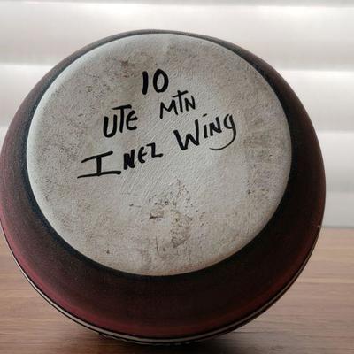 2-386: UTE Pottery signed Inez Wing