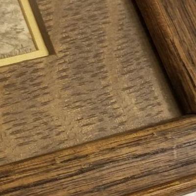 Lot 2-402: Antique/Vintage 10" x 13" Framed Orignal Art SIGNED