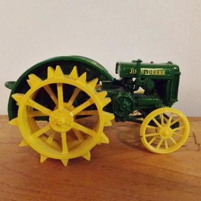 LOT 56  JOHN DEERE MODEL TRACTOR WITH THERMOMETER