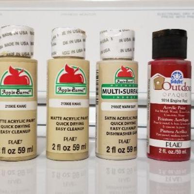 Lot 2-409: Vintage New or BARELY USED (All still soft) Art Supply Paints