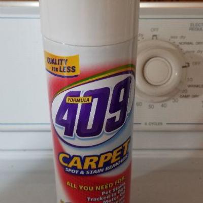 Lot 2-411: Laundry Room CABINET Shelf Full of 85% Full Or More Cleaning Products