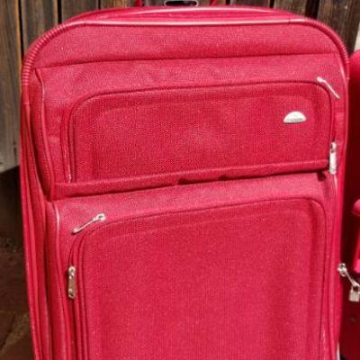 Lot 2-412: (3) Large Assorted Travel Luggage